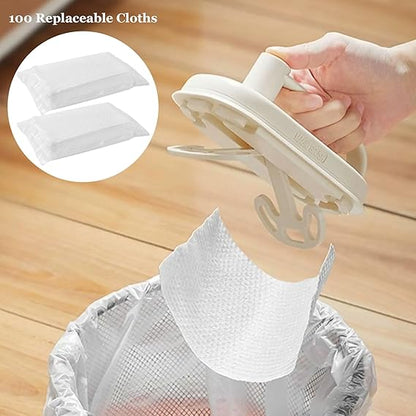 Brush With 50 Cleaning Cloth